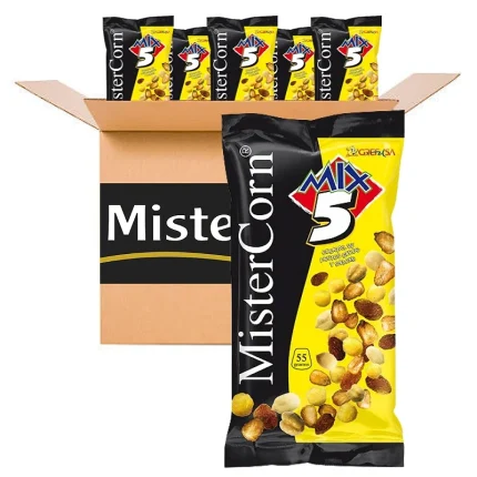 MisterCorn Mix 5 Classic 24ud 55g